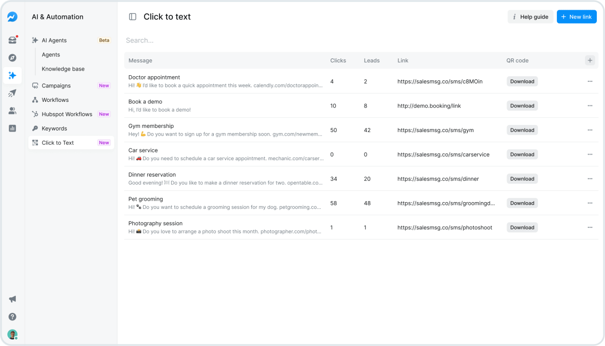 Boost Leads Instantly with Click-to-Text Links & QR Codes