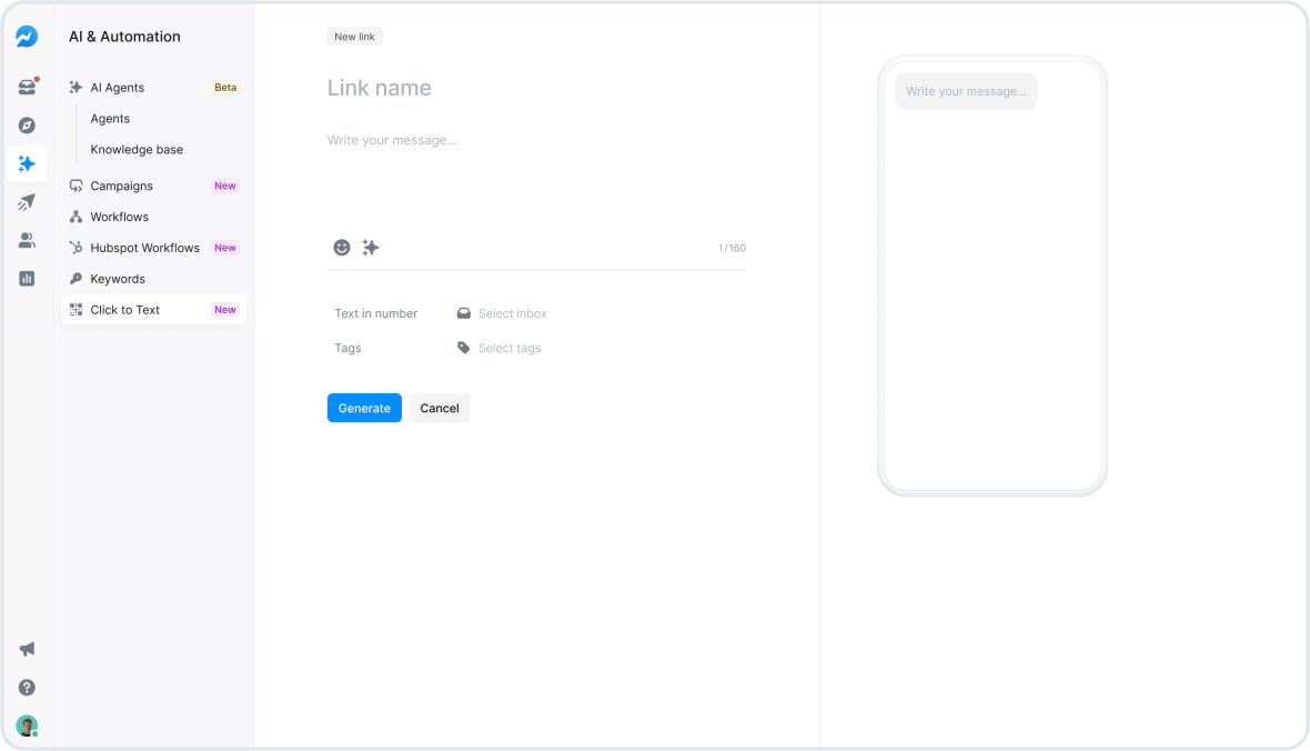 Boost Leads Instantly with Click-to-Text Links & QR Codes