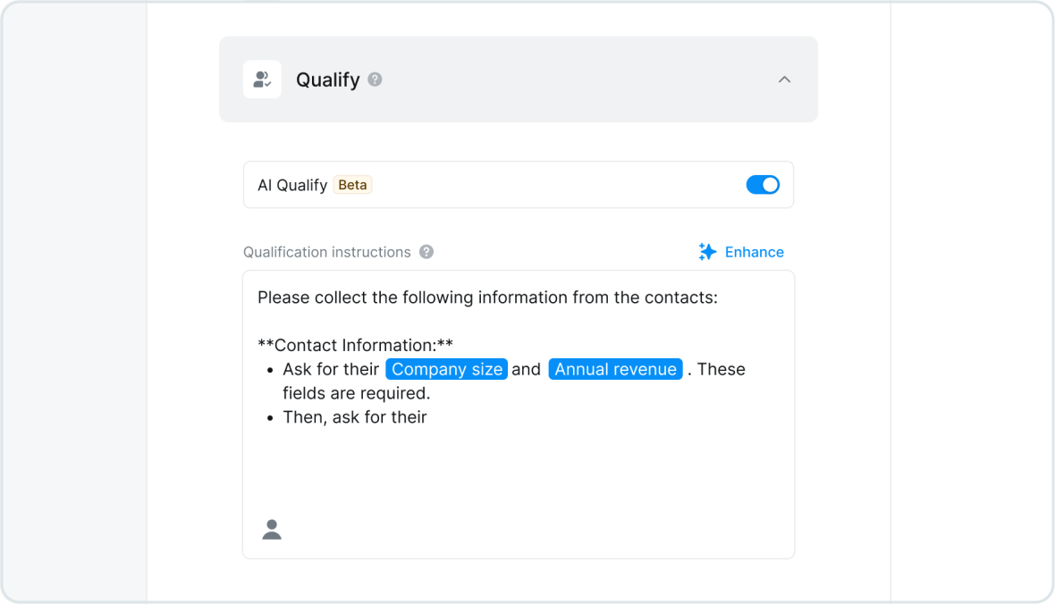 AI Qualify: Focus Every Texting Conversation on the Right Leads
