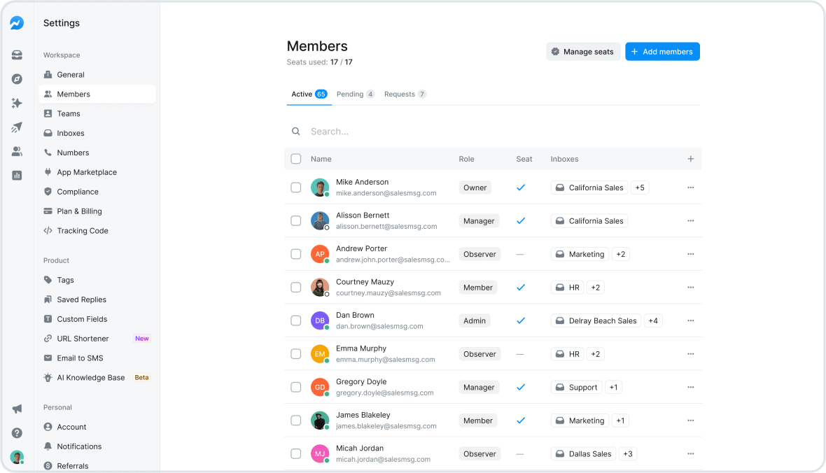 New Redesigned Members – Invite, Assign, and Manage Team Access