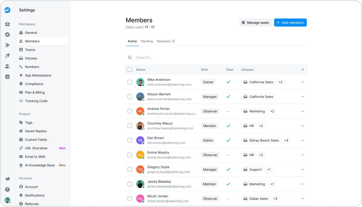 New Redesigned Members – Invite, Assign, and Manage Team Access