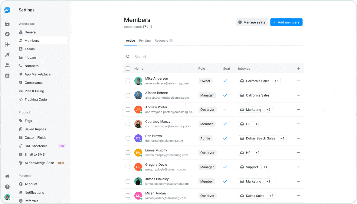 New Redesigned Members – Invite, Assign, and Manage Team Access