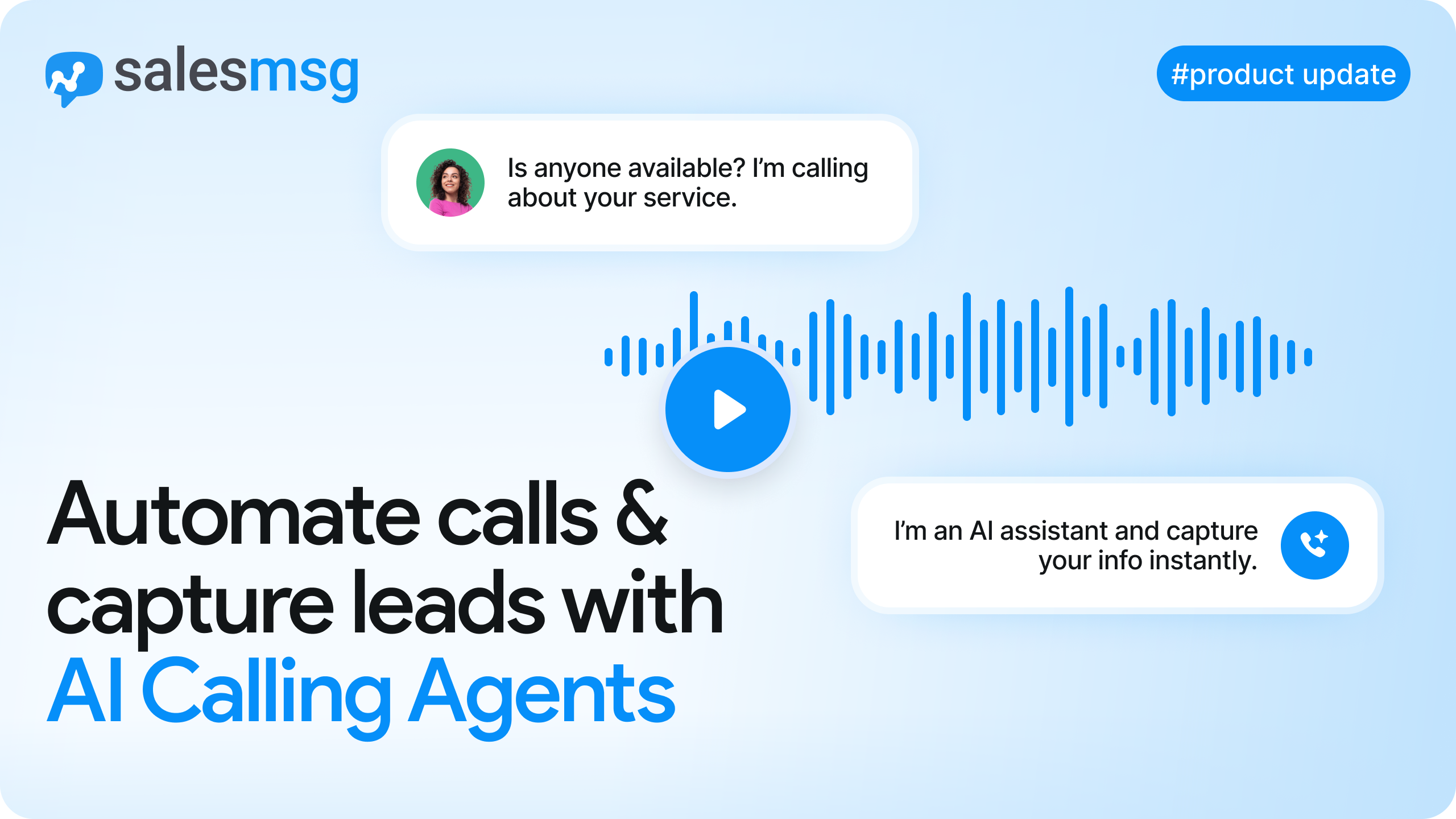 Automate Conversations with AI Calling Agents