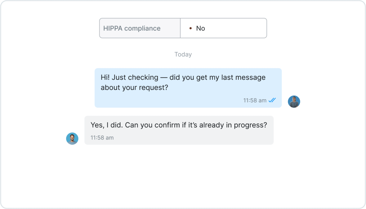 Salesmsg is Now HIPAA Compliant — Protect Every Conversation Your Team Has