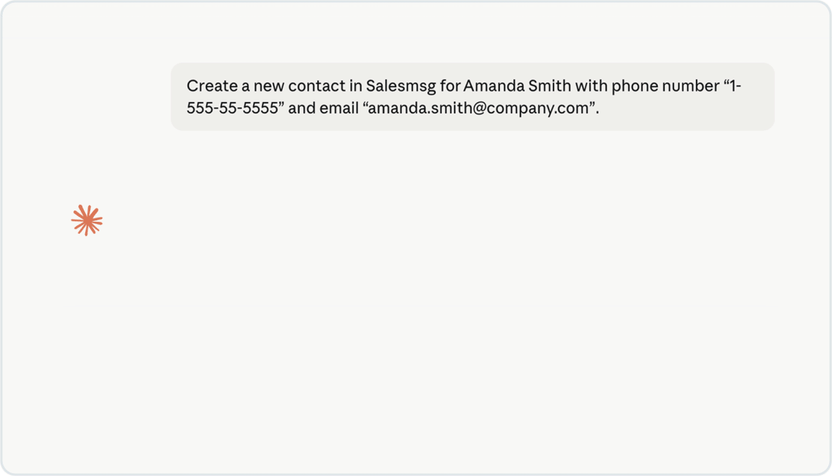 Run Salesmsg from Any AI Agent You Already Use
