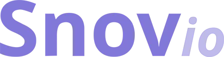 logo of company named snov io