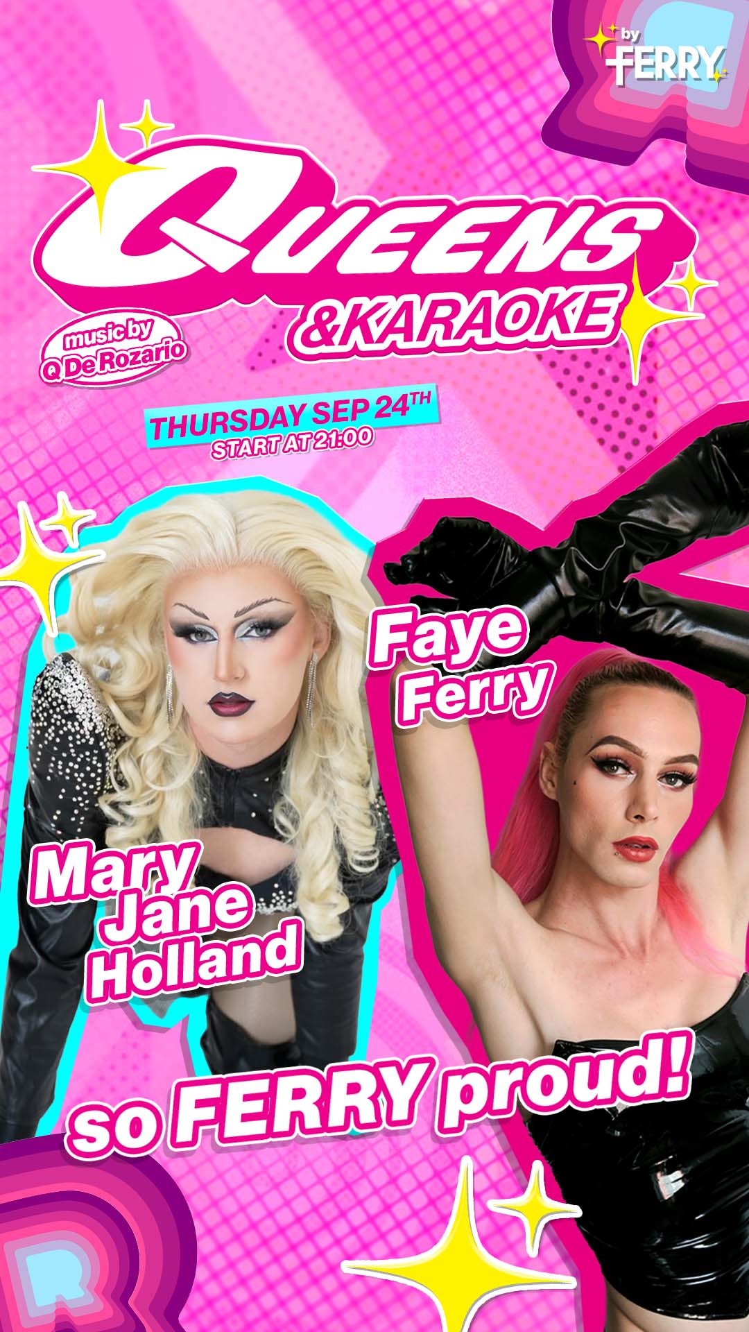 Queens & Karaoke w/ Mary Jane and Faye!