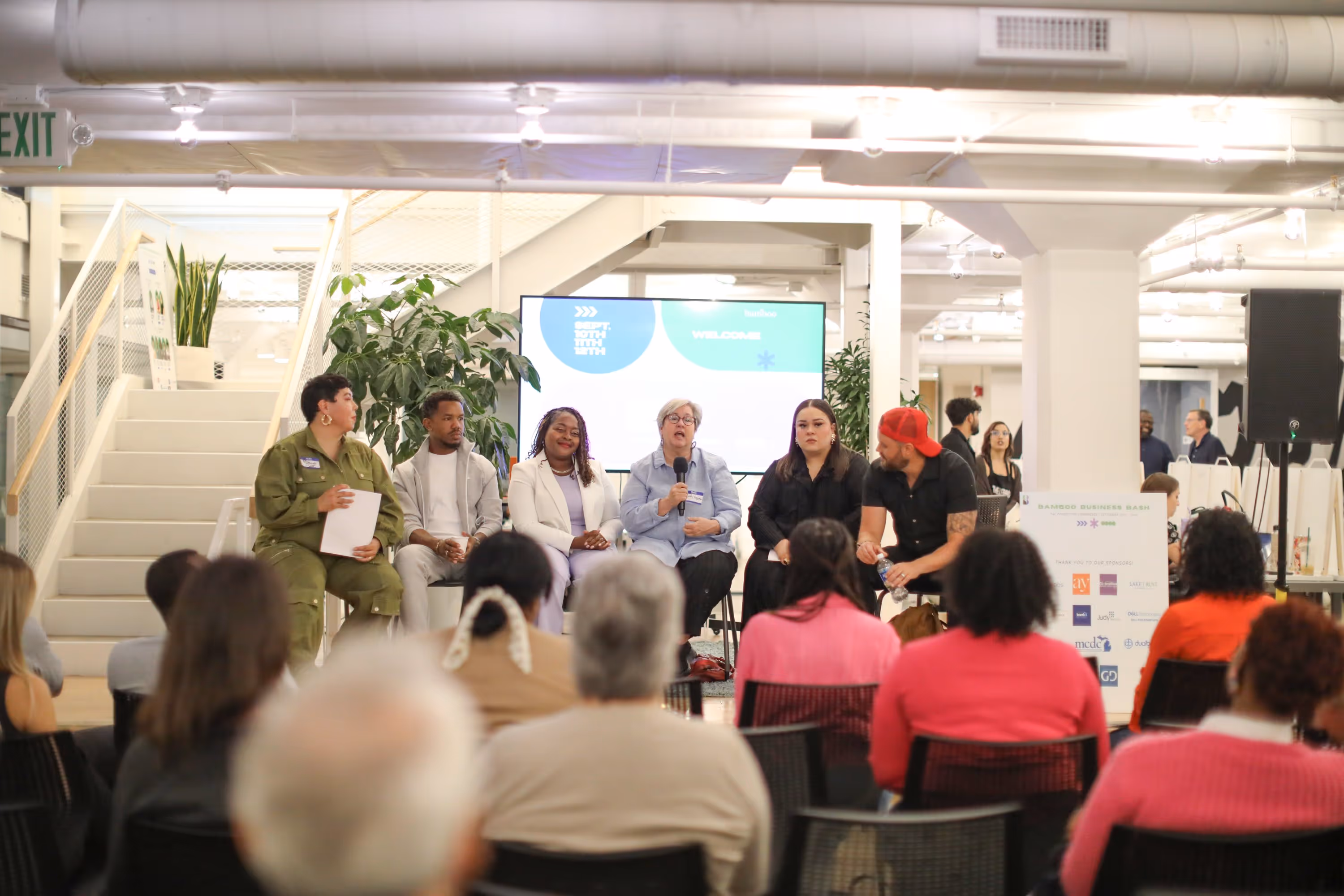 Coworking event at Bamboo