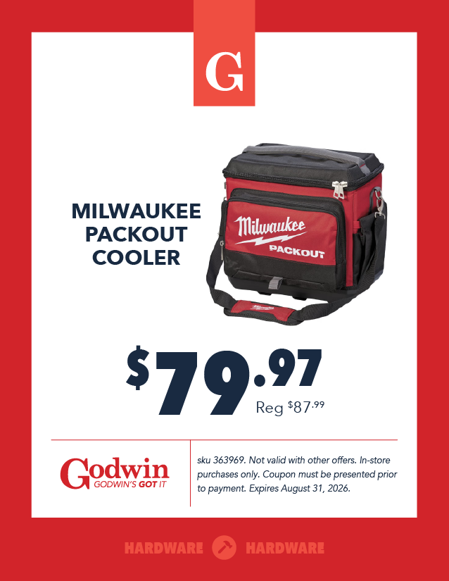 Milwaukee packout cooler