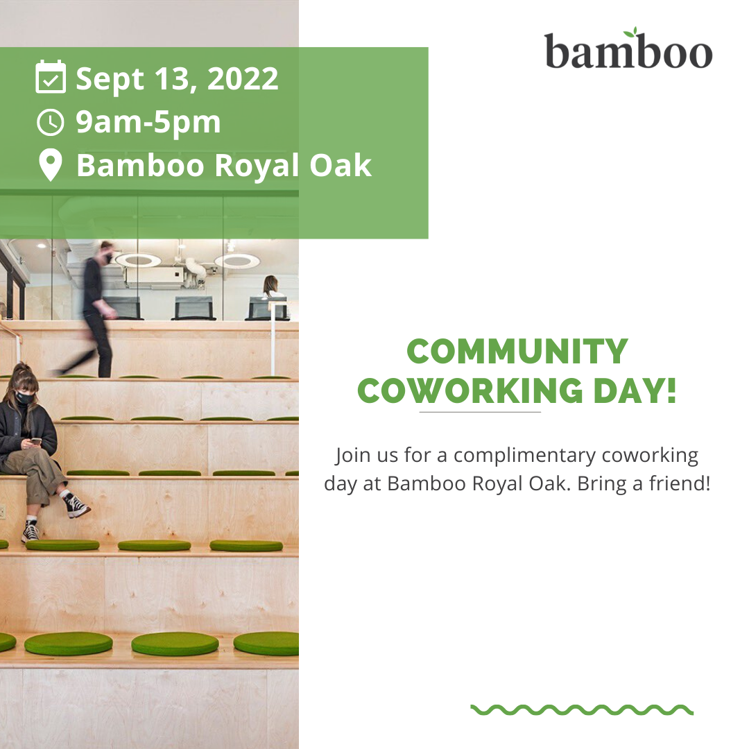 Open Coworking Day Flyer