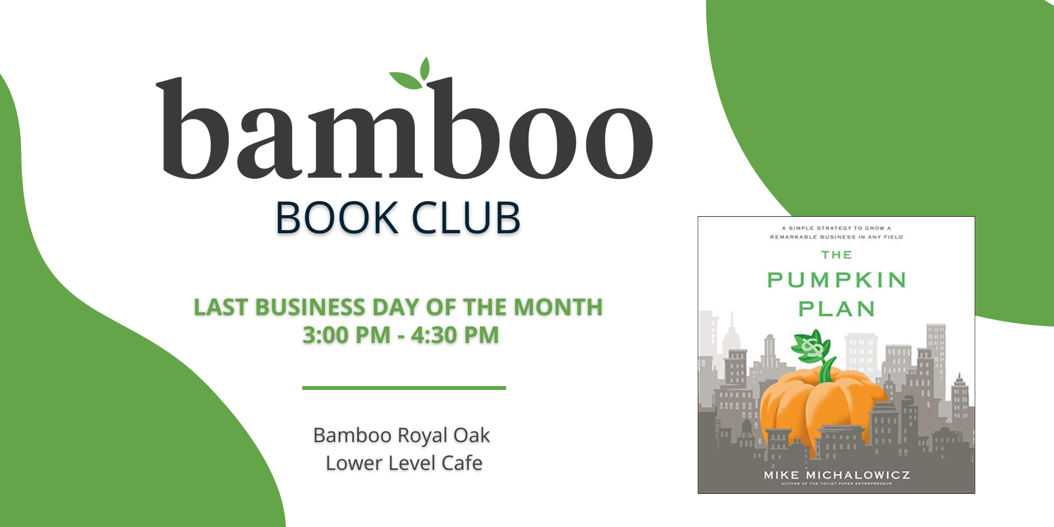 This book club focuses on Business and Personal Development books to encourage the membership to thrive and grow.