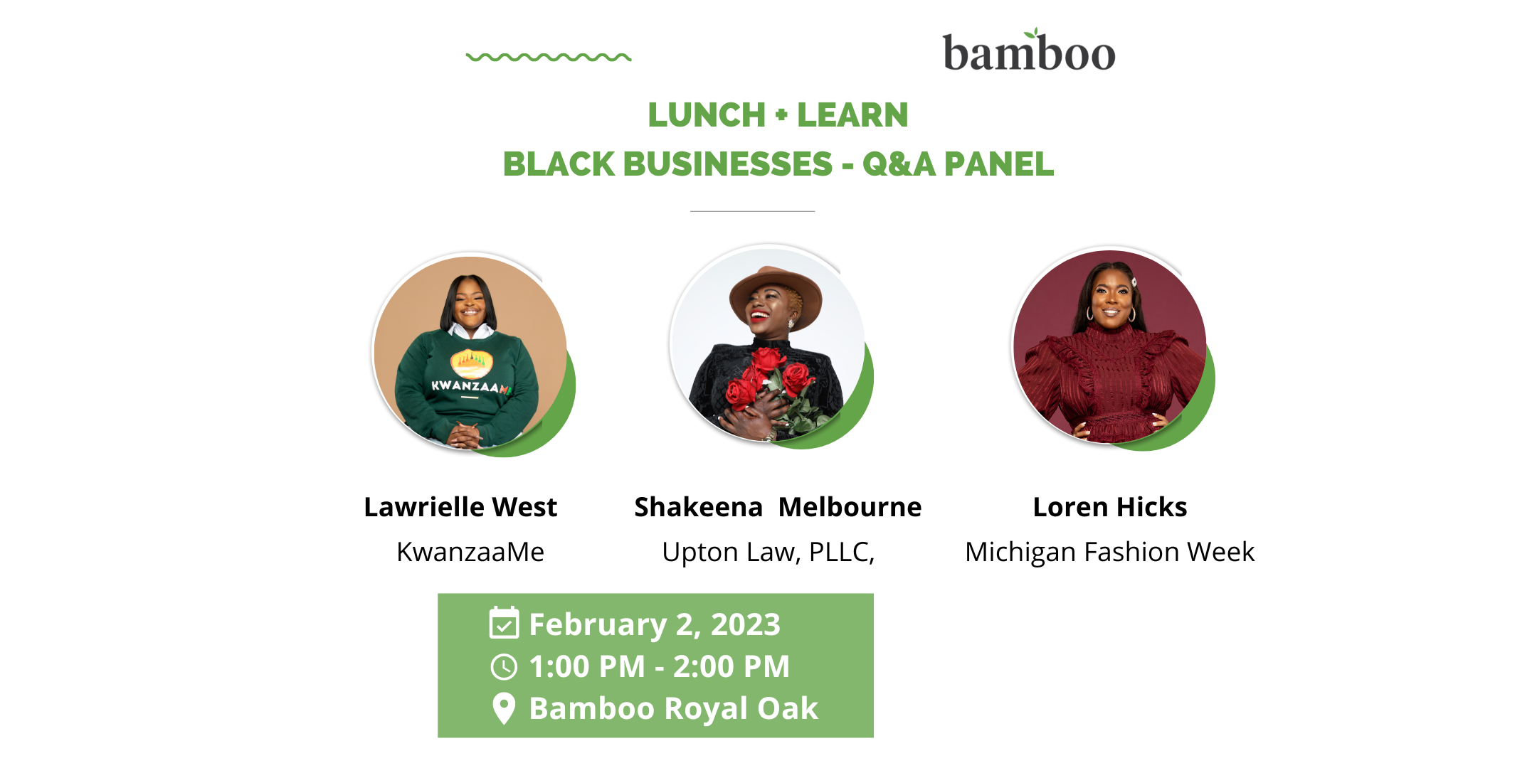 LUNCH + LEARN Flyer 