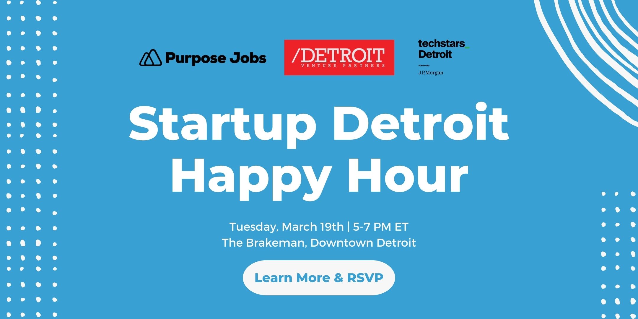 startup detroit happy hour