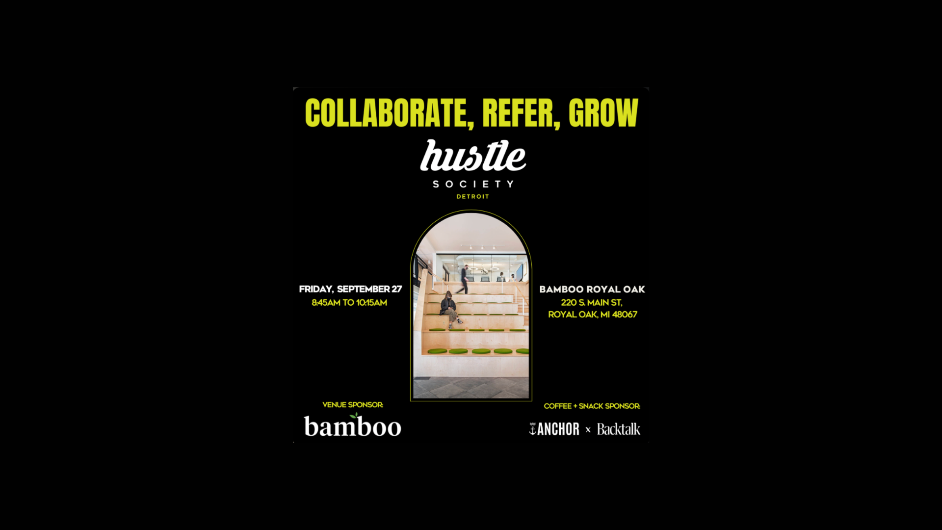 Hustle Society Detroit – September 2024