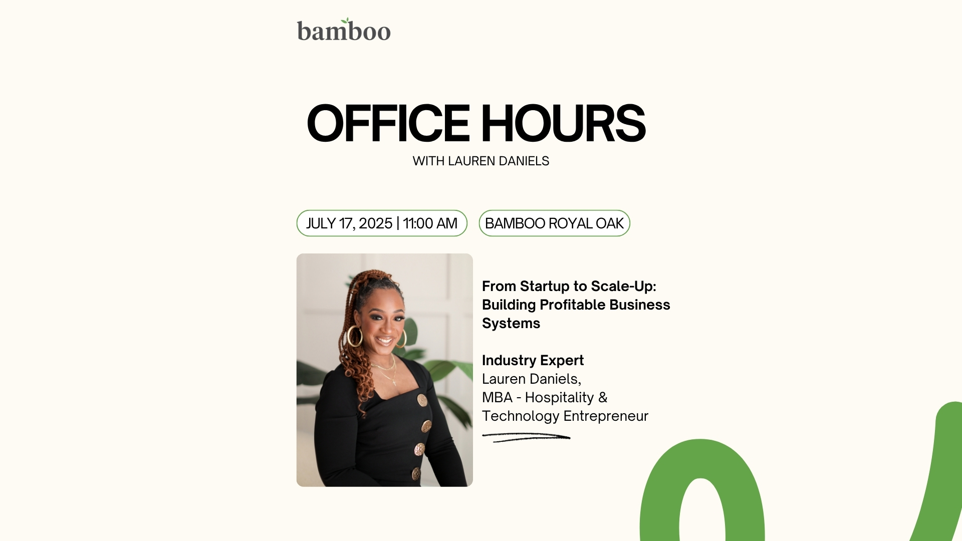 Office Hours with Royal Oak Chamber of Commerce Graphic 