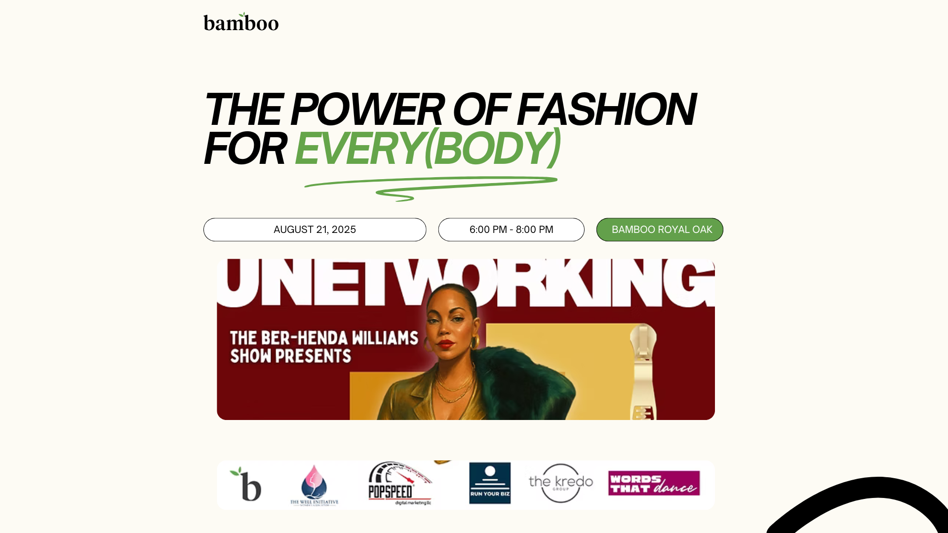 Unnetworking: The Power of Fashion for Every(body) Graphic 