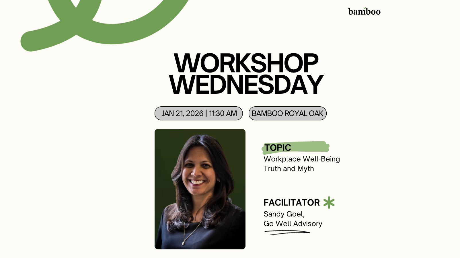 workshop Wednesday