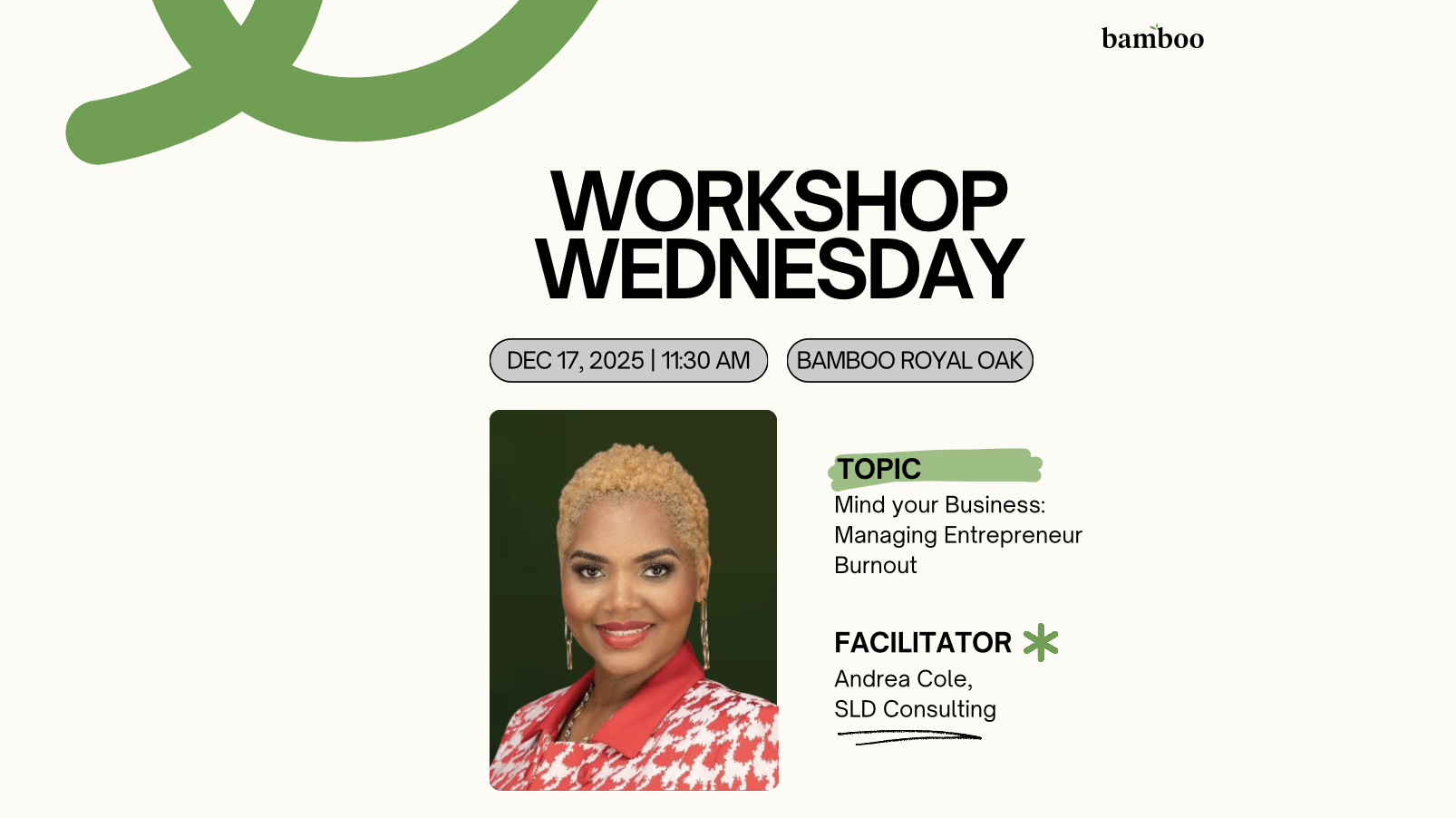 workshop Wednesday