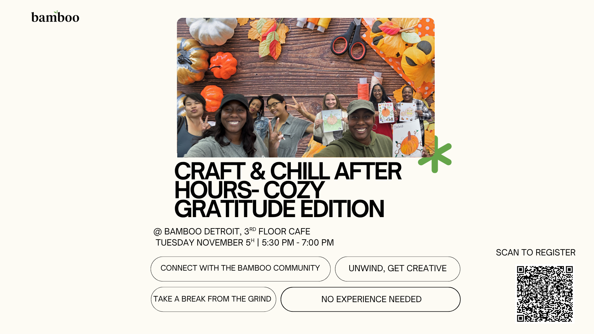Craft & Chill After Hours- Cozy Gratitude Edition 