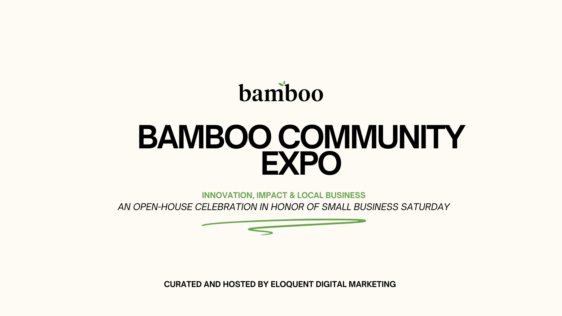 Bamboo Community Expo
