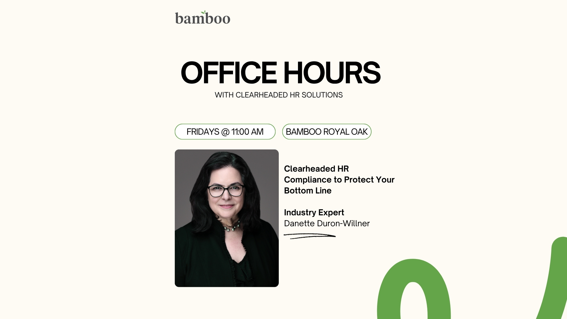Office Hours with Danette Duron-Willner Graphic