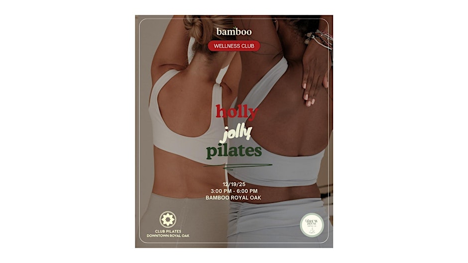 Holly Jolly Pilates Graphic 