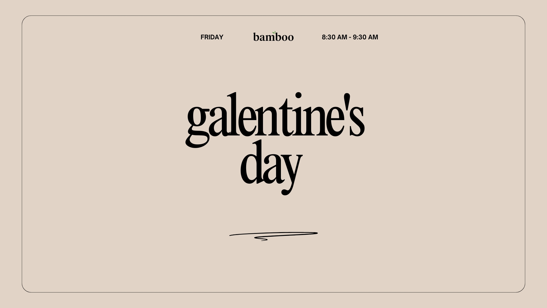 Galentines Day red ribbon and bow