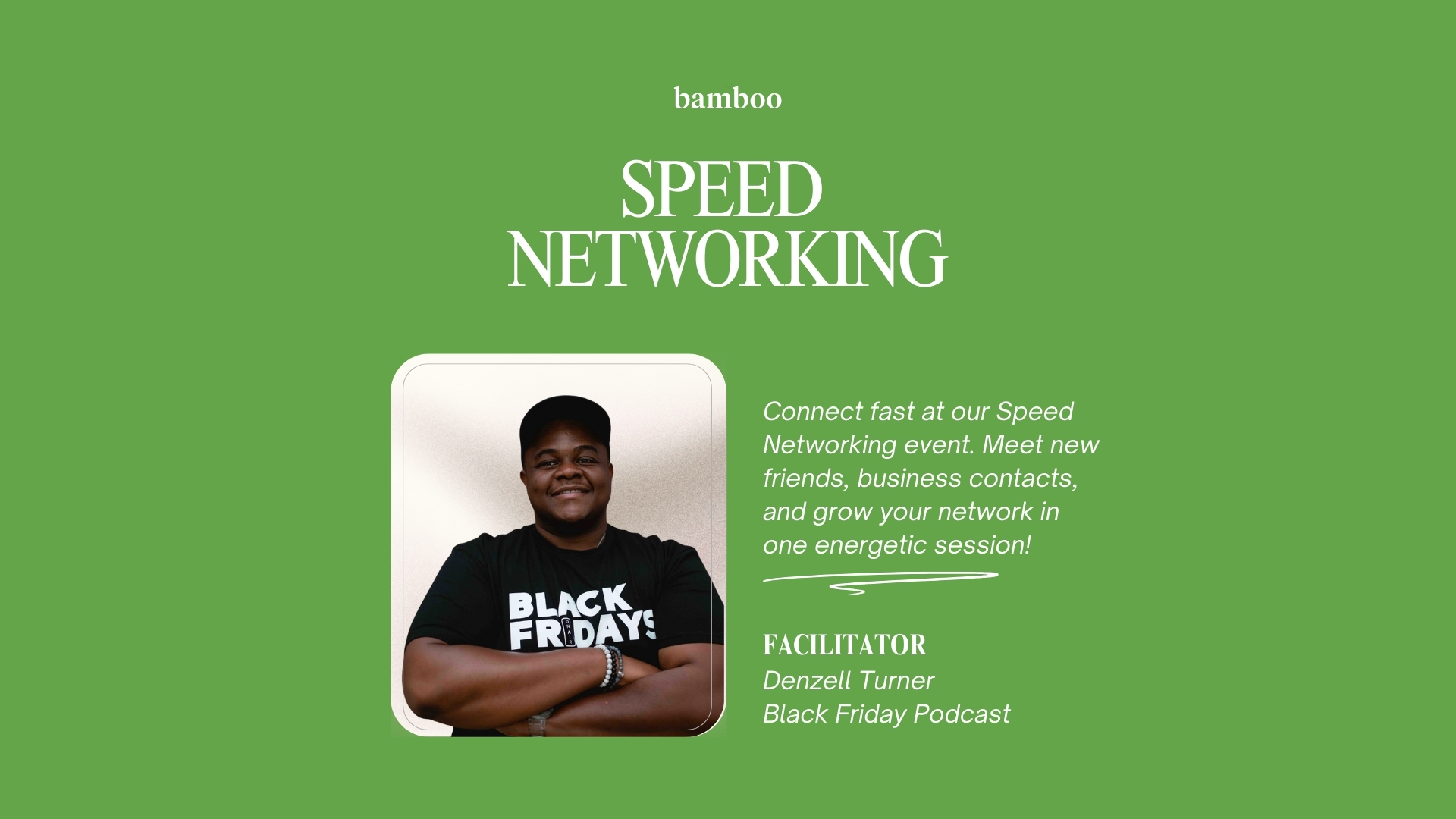 Speed networking