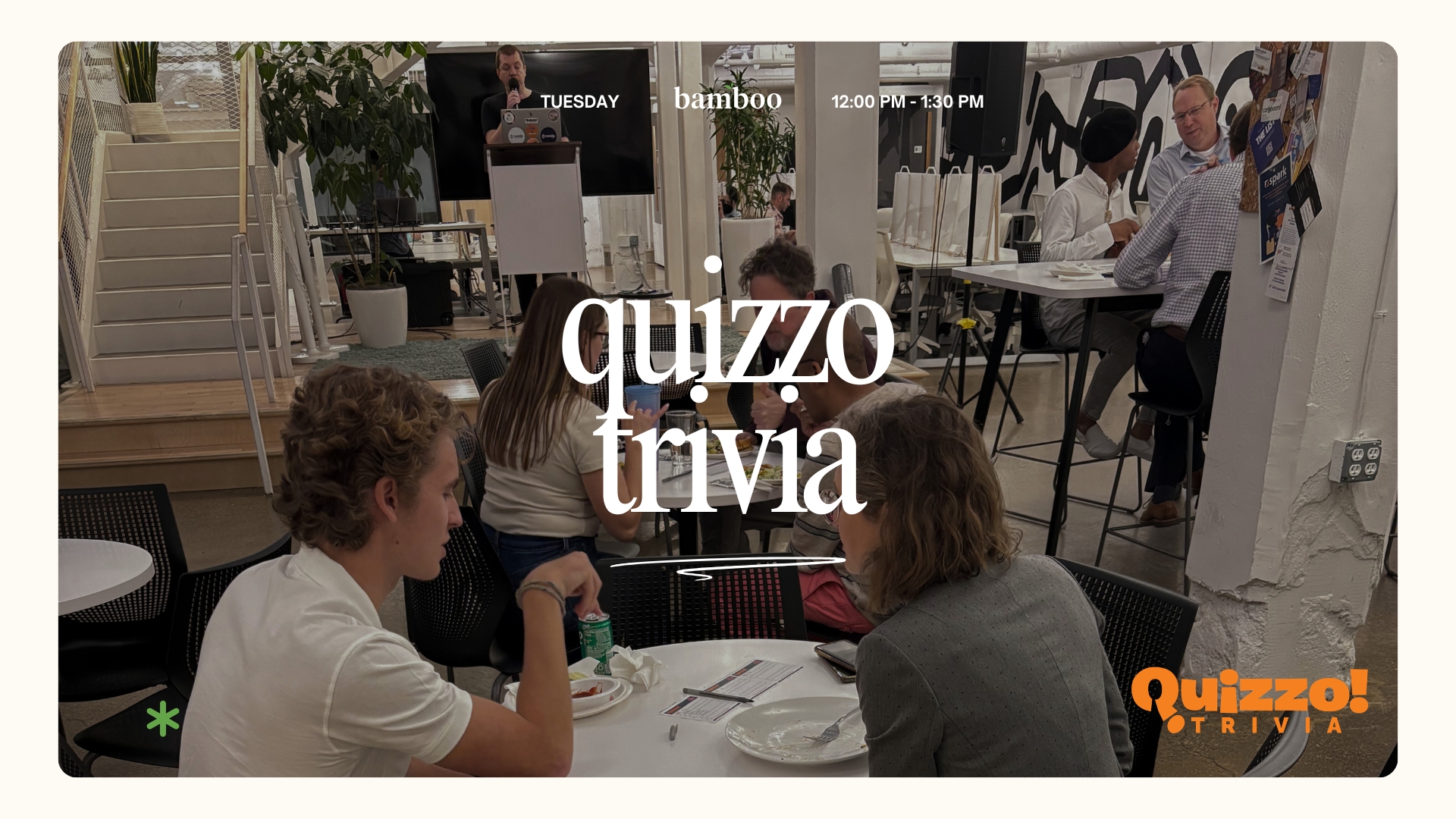 quizzo member lunch