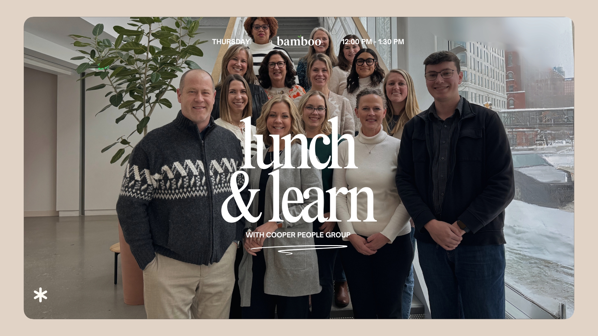 lunch & learn, smart hiring playbook