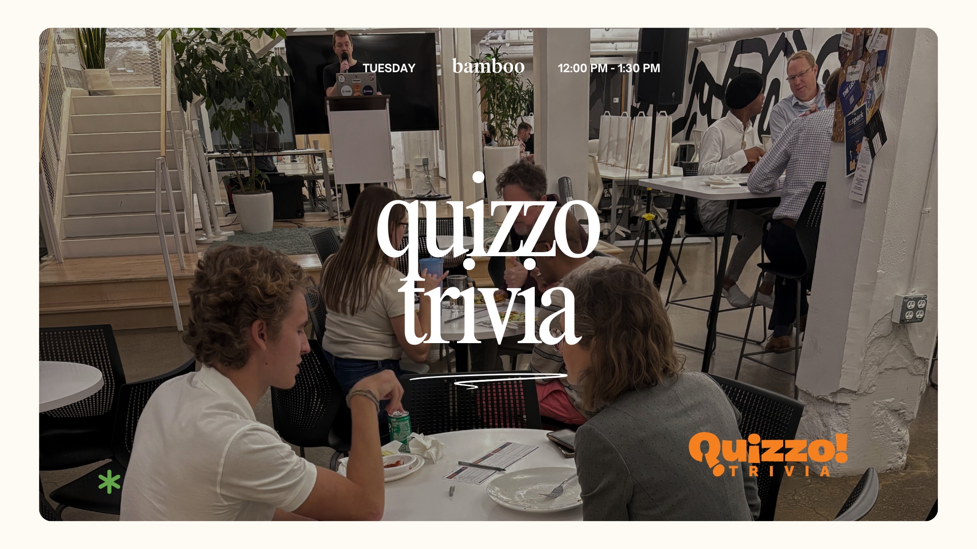 quizzo member lunch