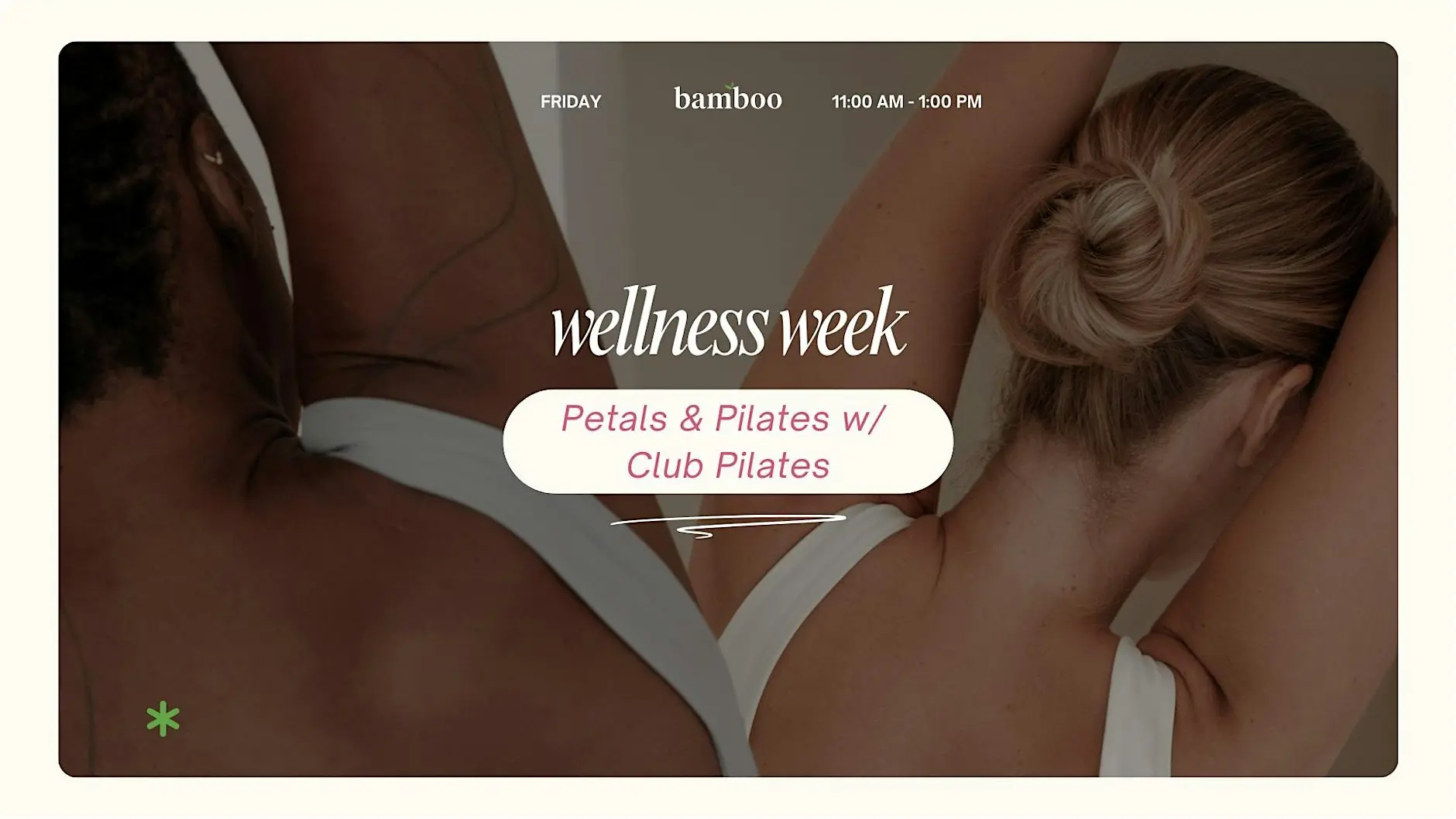 Petals & Pilates with Club Pilates Graphic 