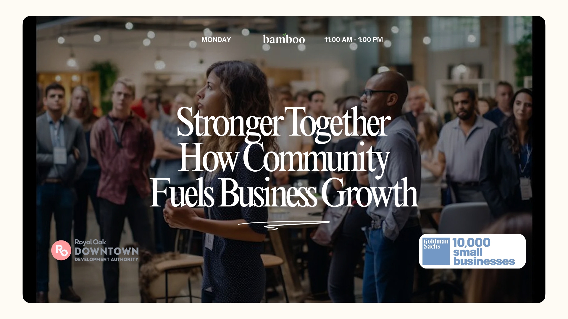 Stronger Together How Community Fuels Business Growth Graphic 
