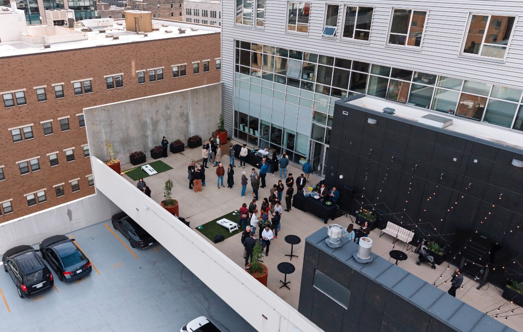 Rooftop Event Venue in Grand Rapids image of an outdoor event space