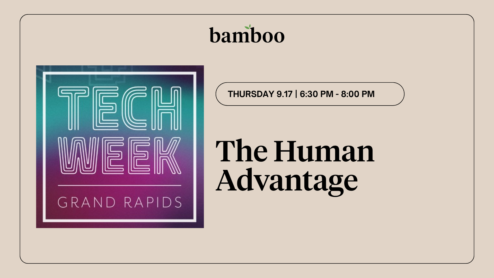 The Human Advantage