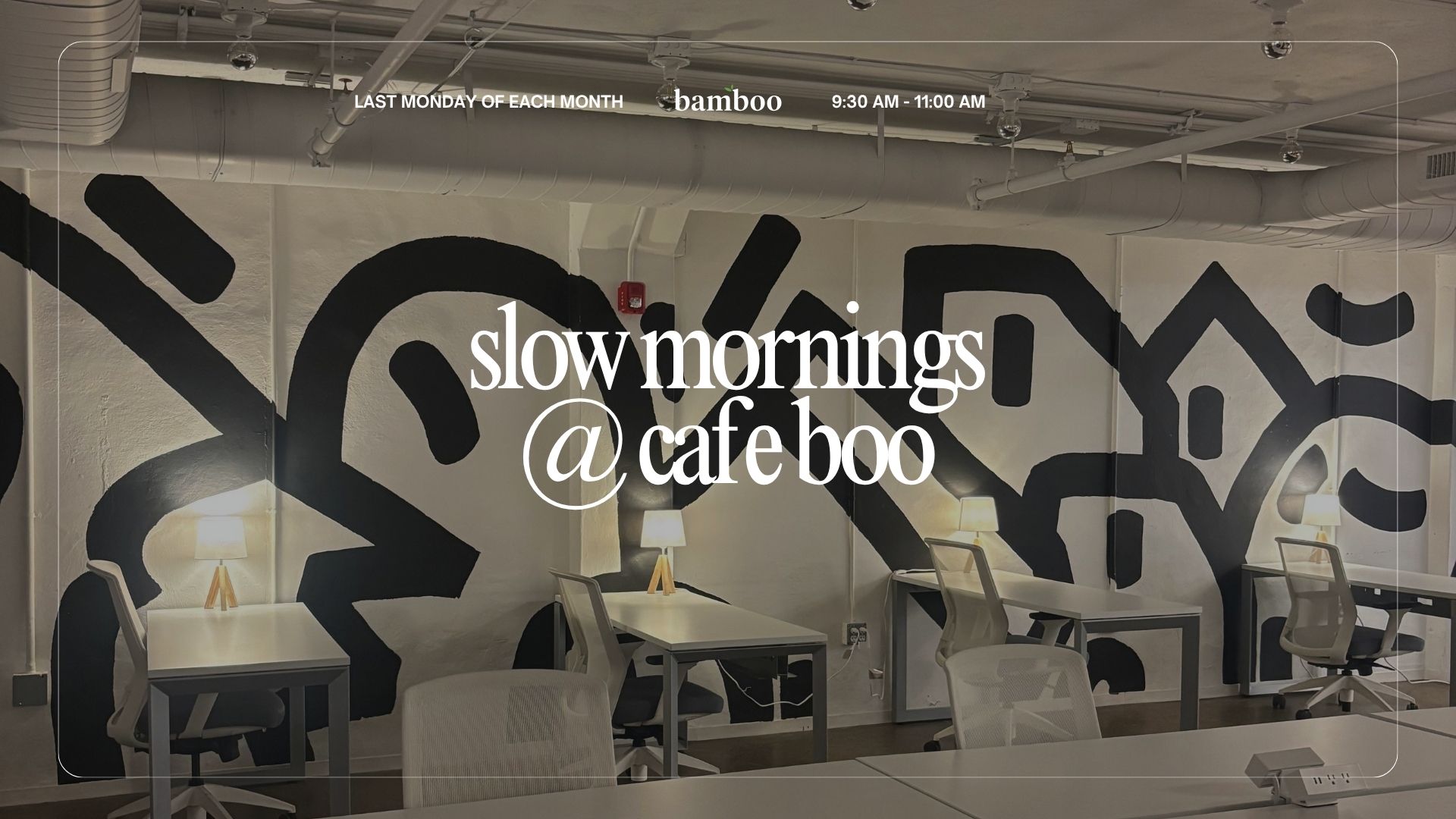 Slow Mornings @ Cafe Boo