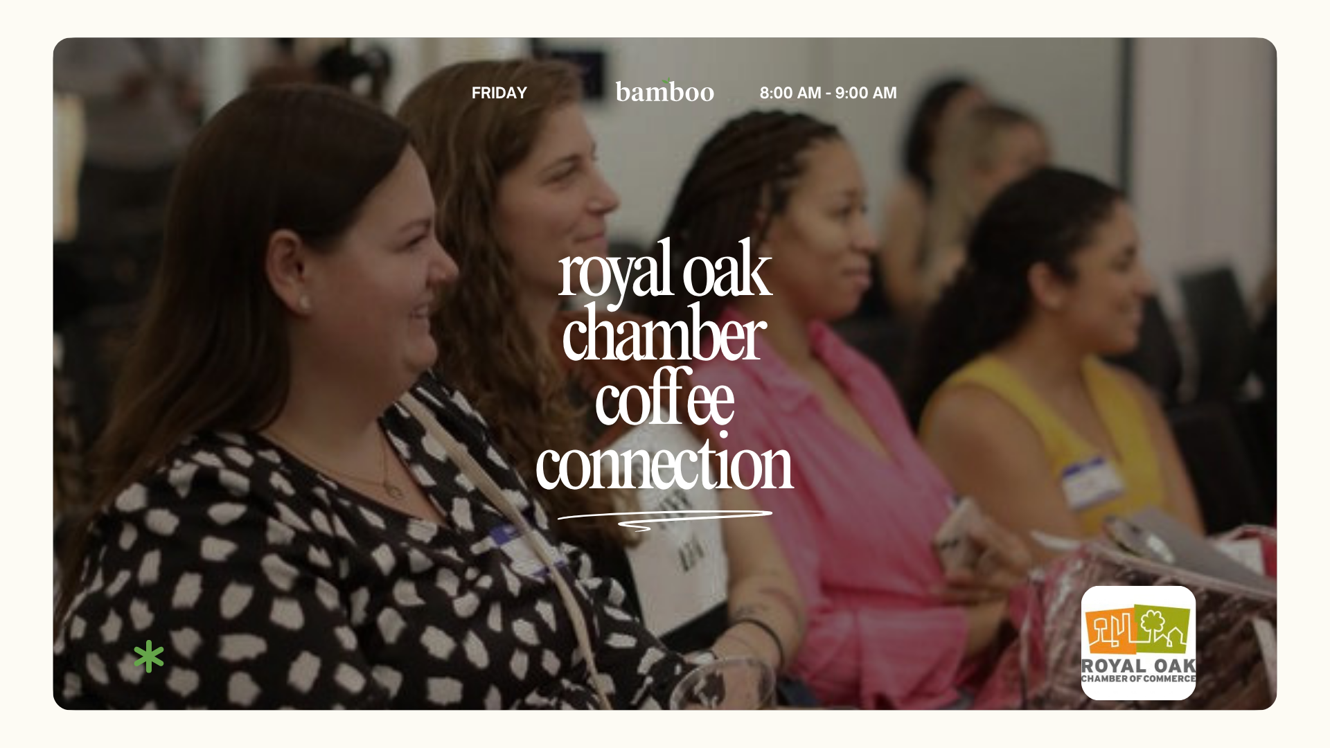 Royal Oak Chamber Coffee Connection Graphic 