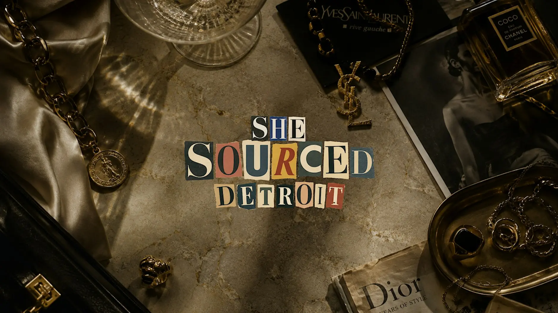 Detroit, seen differently. SHE_____ and Sourced Detroit come together for an afternoon dedicated to the art of finding something special. Consider this your invitation to spend an afternoon sourcing Detroit.