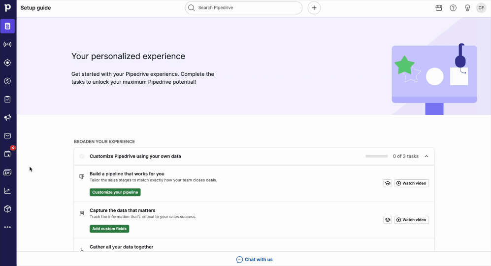 Export Pipedrive data to Google Sheets