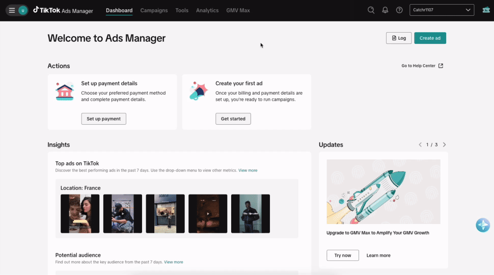 Export Tiktok Ads data to Google Sheets