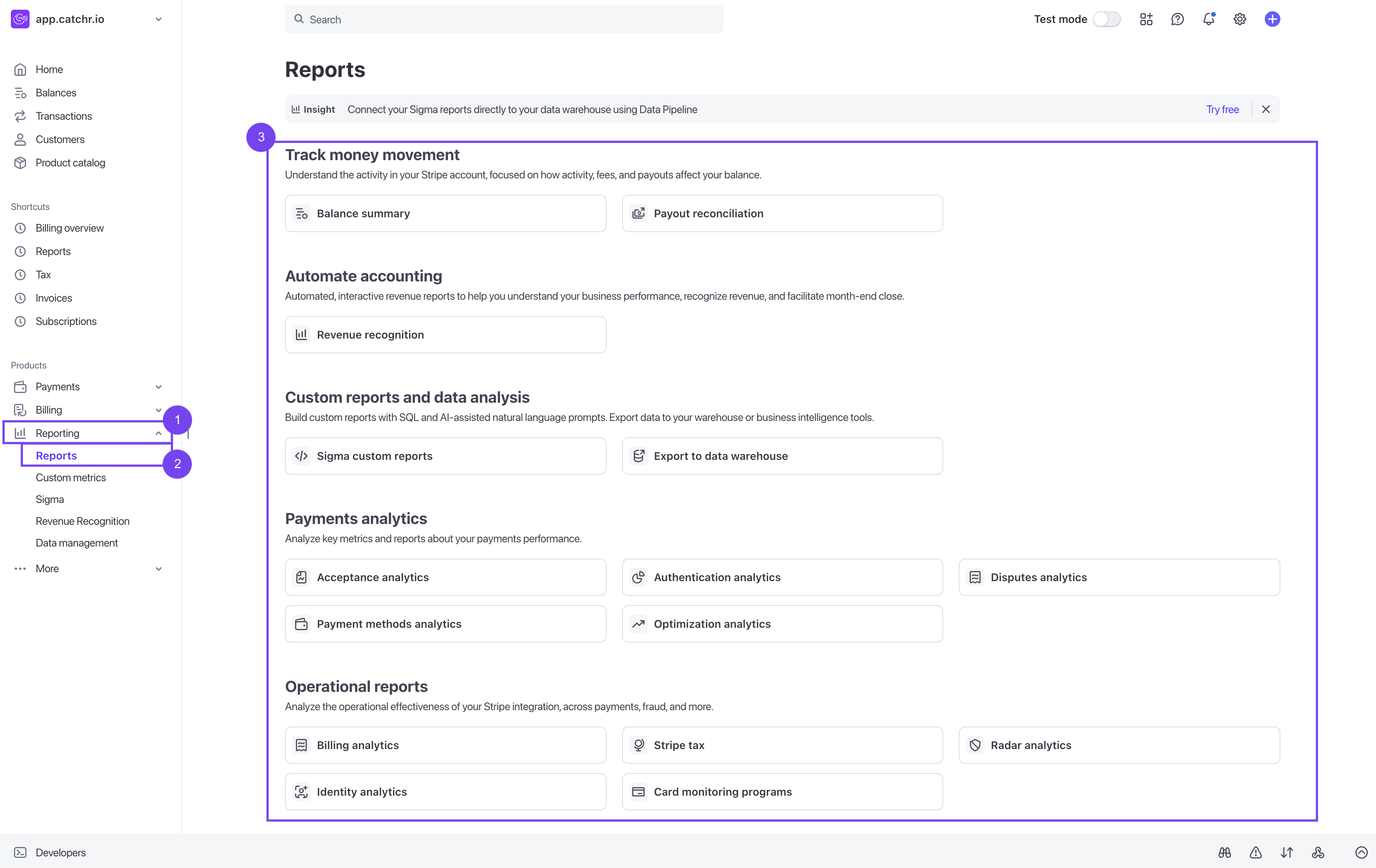 Export Stripe data to Google Sheets