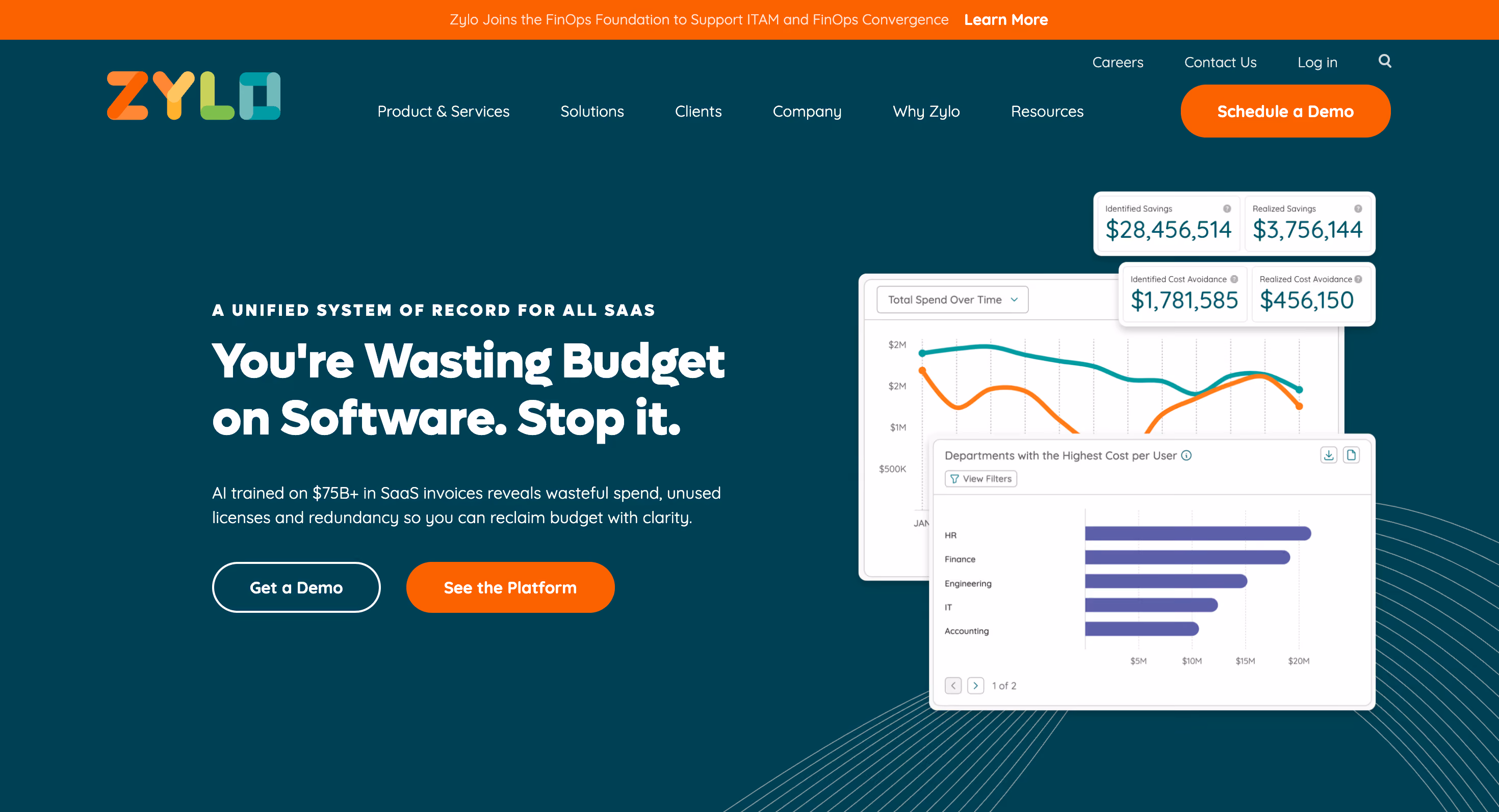 Zylo home page