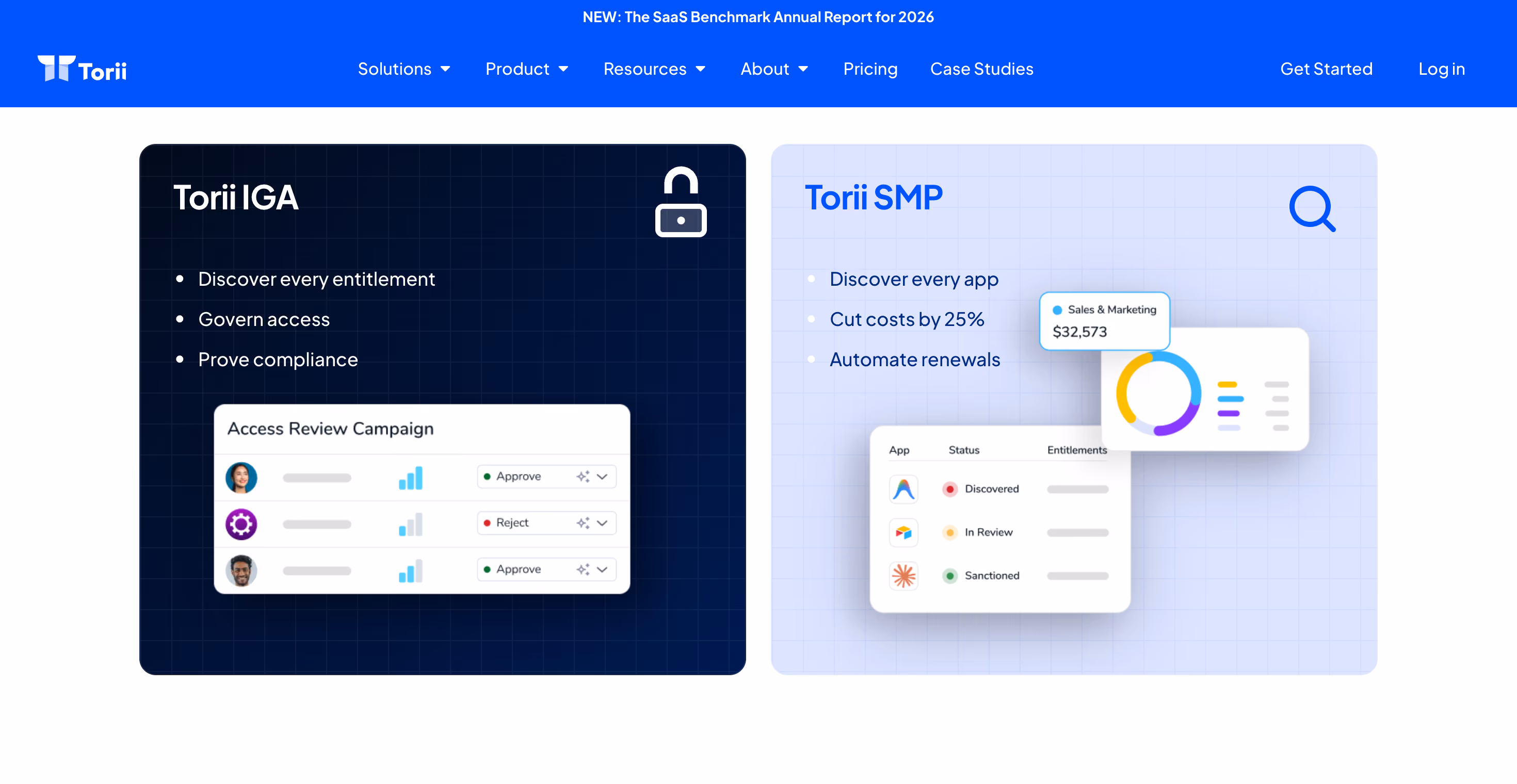 Torii home page