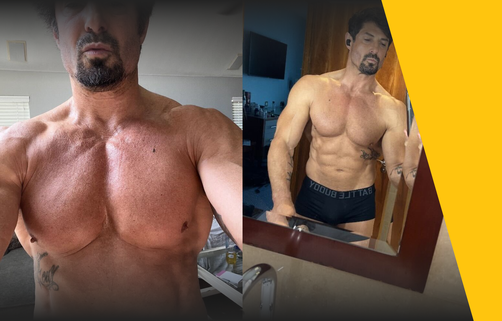 Photo of man at the gym