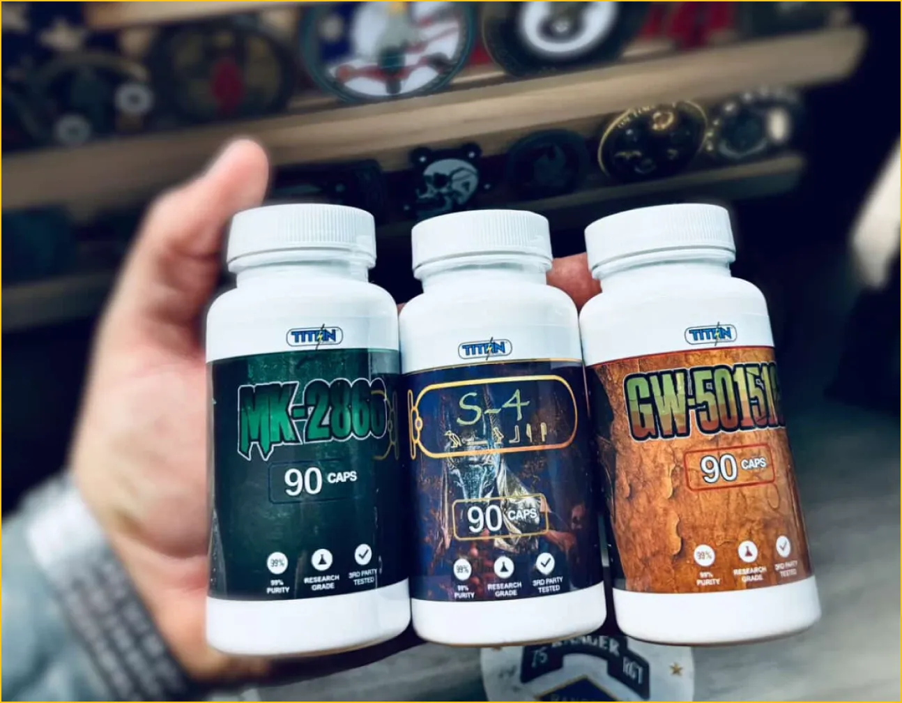 Two men in the gym working out