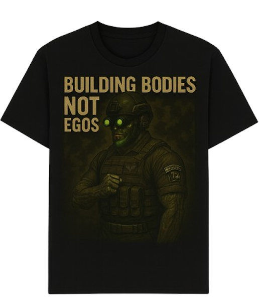 Titan Builder Tee – Bodies Not Egos
