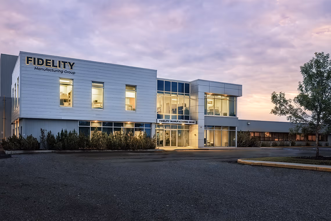 exterior of fidelity office and shop