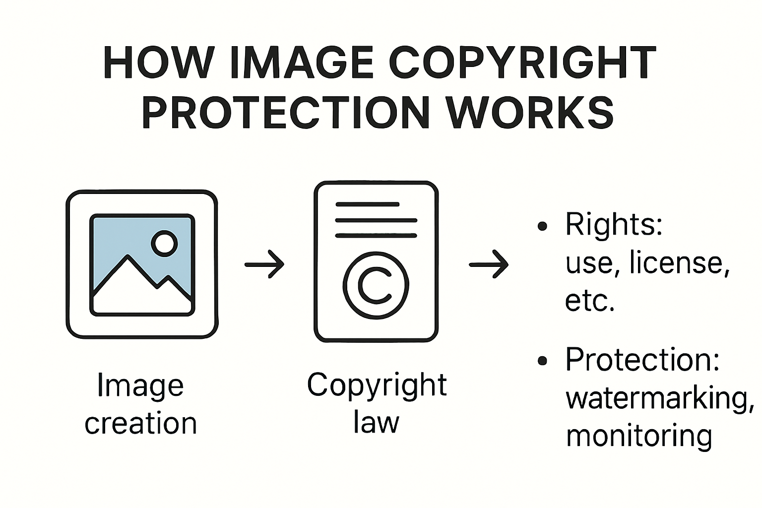 How image copyright protection works from creation to enforcement
