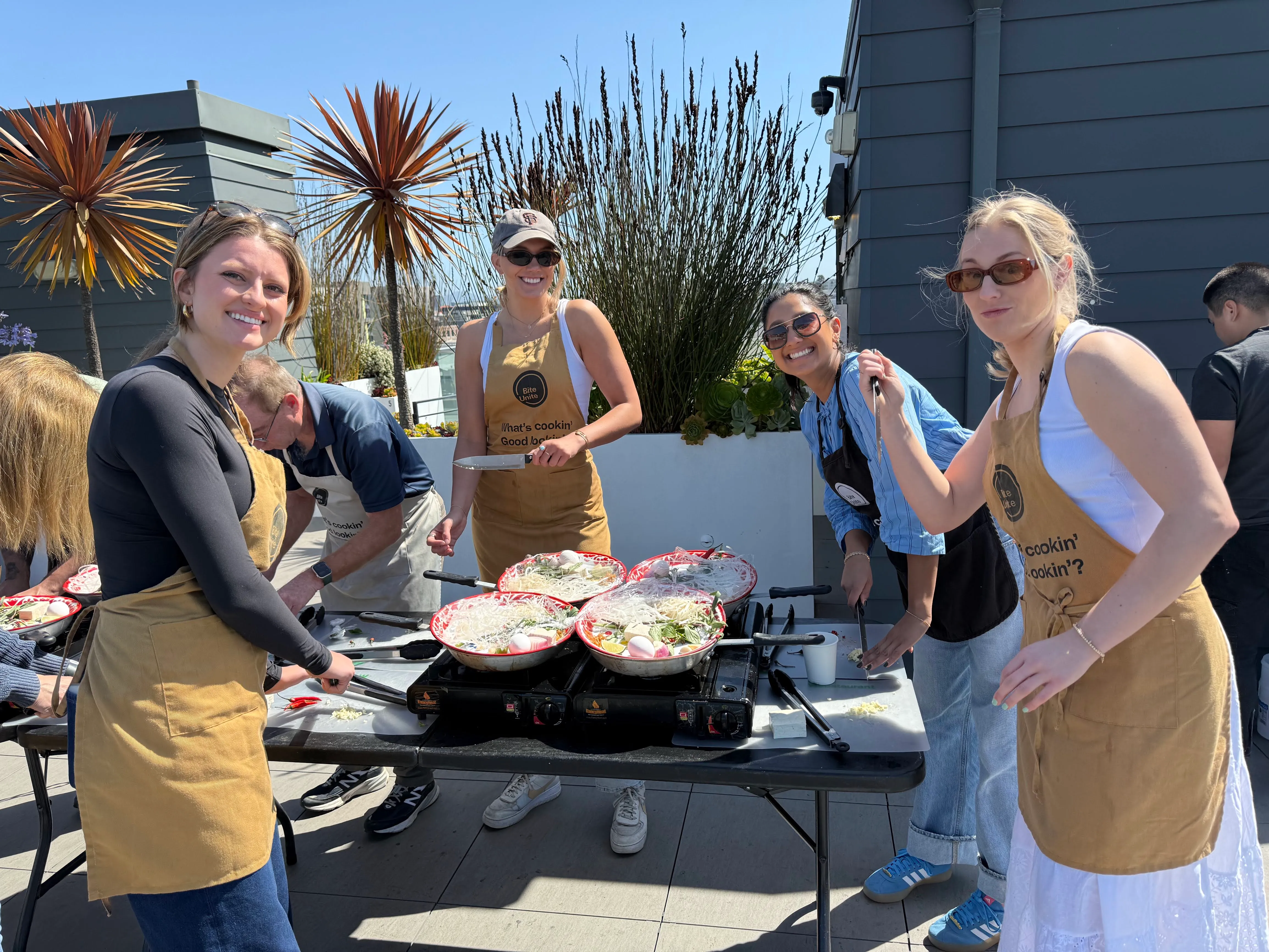 Rooftop Thai Cooking Classes Are SF’s Hottest New Team Outing