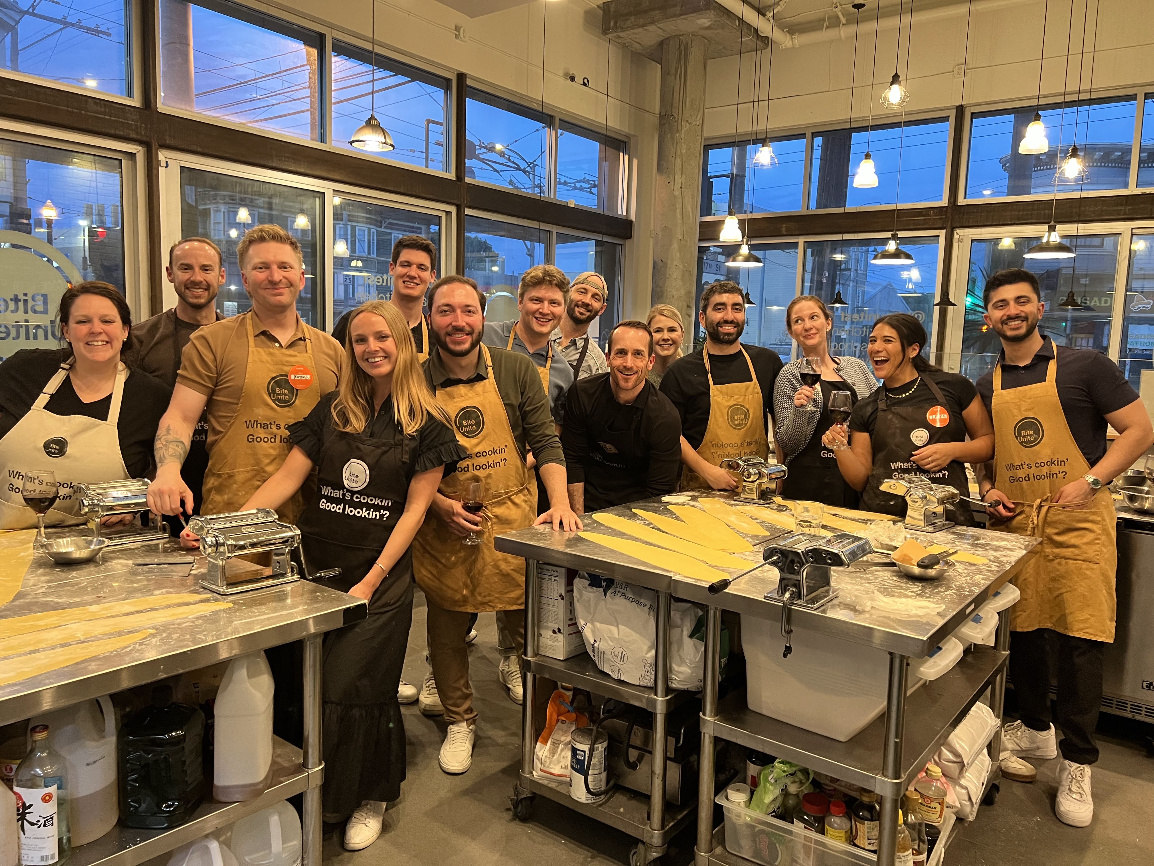 Private pasta making class in San Francisco